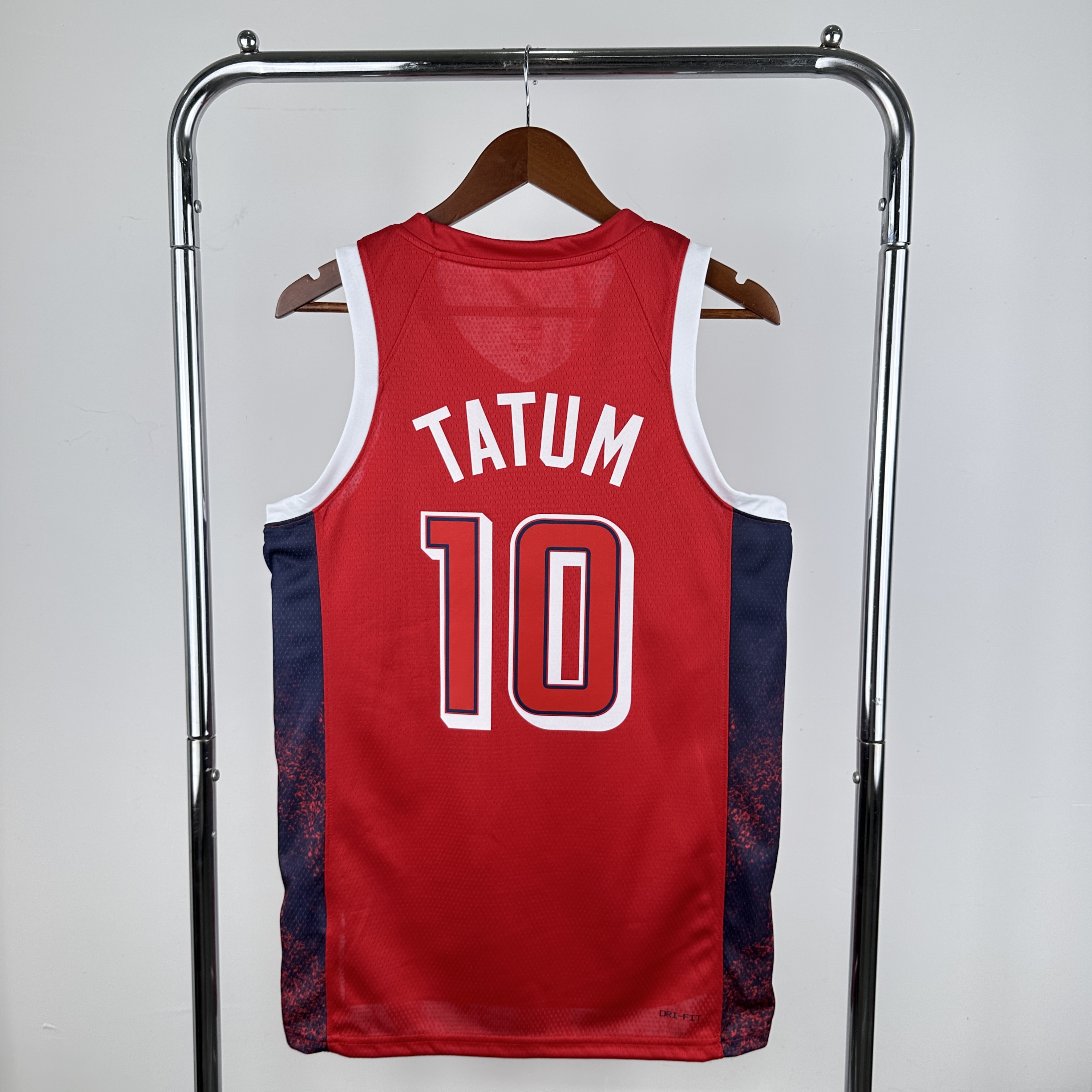 2024 Olympic USA #10 Tatum Red Nike NBA Jersey